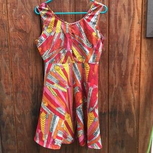 Angie Fit & Flare Skater Dress